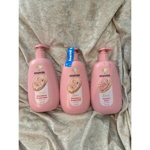 Dove crumbl set of 4 hand wash